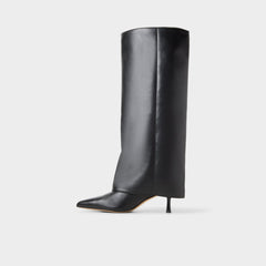 Aldo Aseader in Black - Knee-high boot, Stiletto heel Black