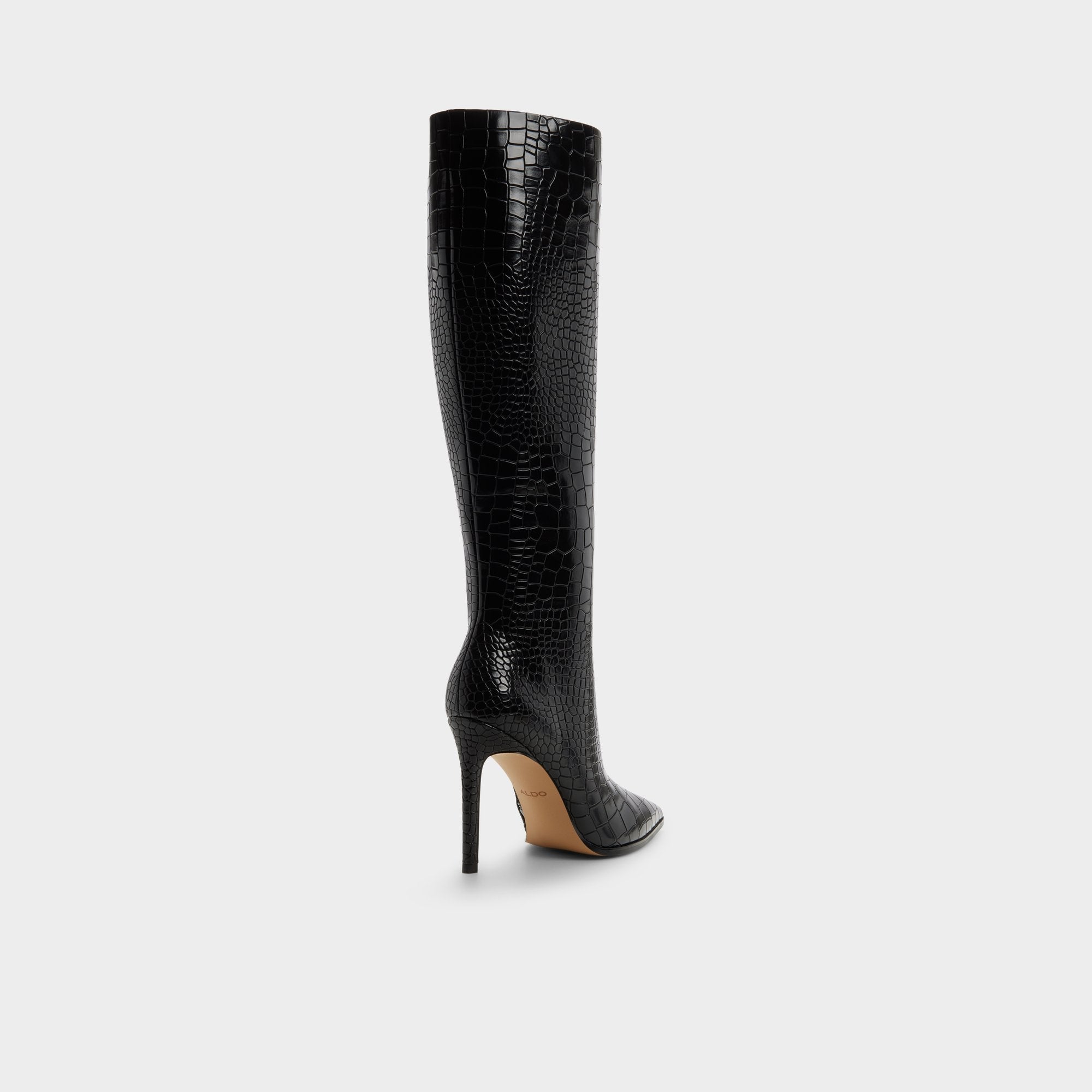 Aldo Alabrenda - Knee-high boot, Stiletto heel Black