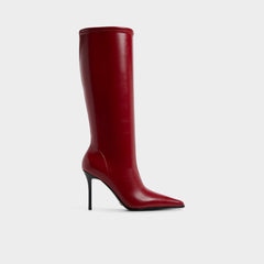 Aldo Re in Emily Medium Red - Knee-high boot, Stiletto heel Medium red