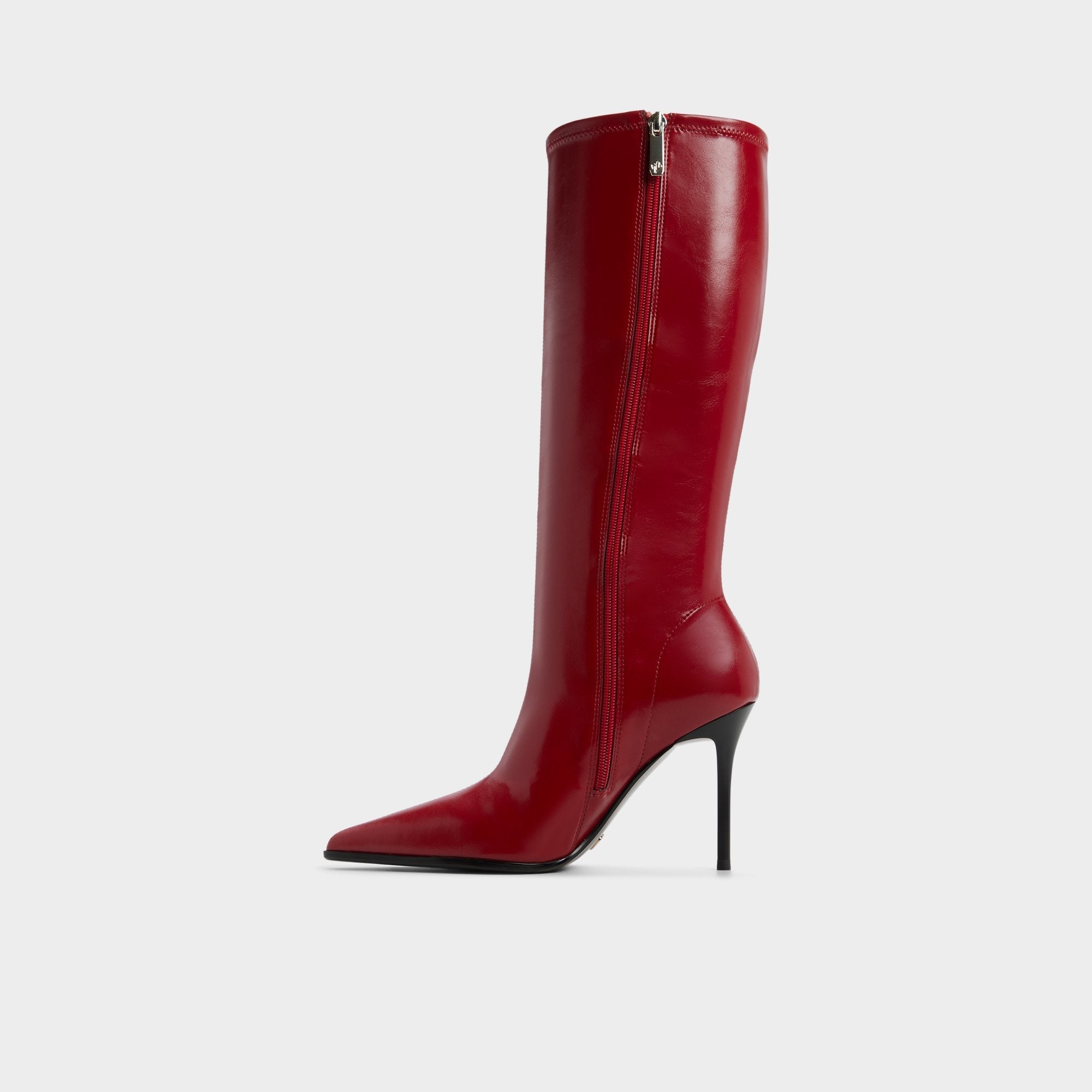 Aldo Re in Emily Medium Red - Knee-high boot, Stiletto heel Medium red