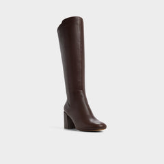 Aldo Satori Brown Overflow Women's Tall Boots - Knee-high boot, Block heel Brown overflow