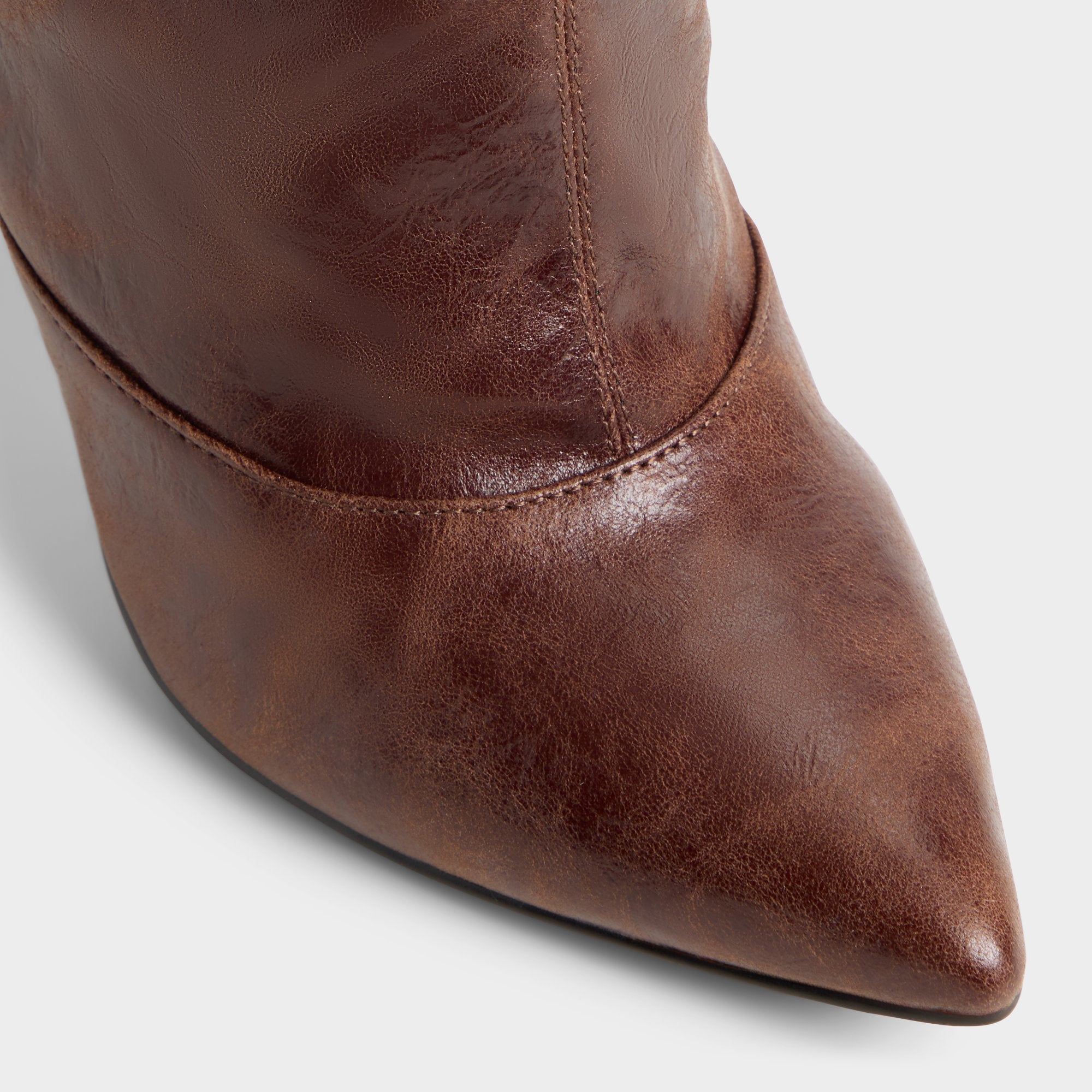 Aldo Daroba in Dark Brown - Over-the-knee boot, Stiletto heel Dark brown