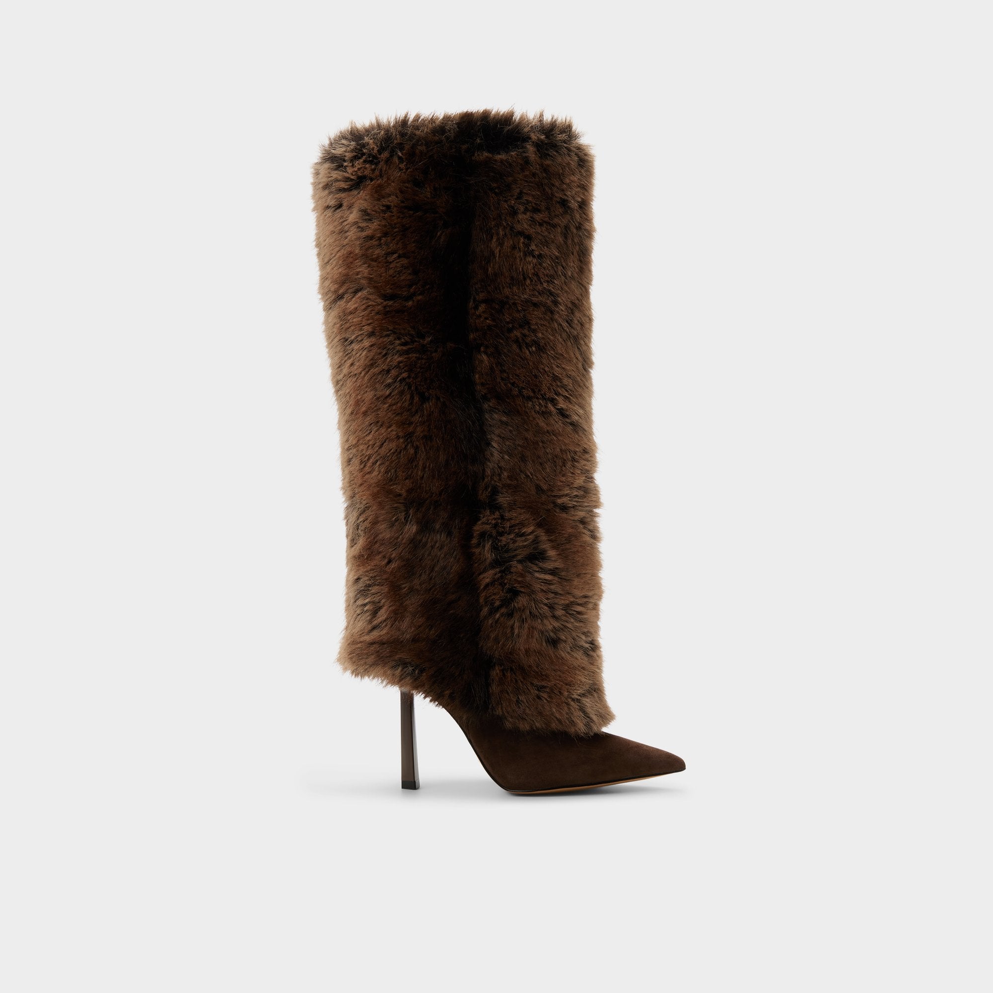 Aldo Lennore in Dark Brown 14163383 - Knee-high boot, Stiletto heel Dark brown