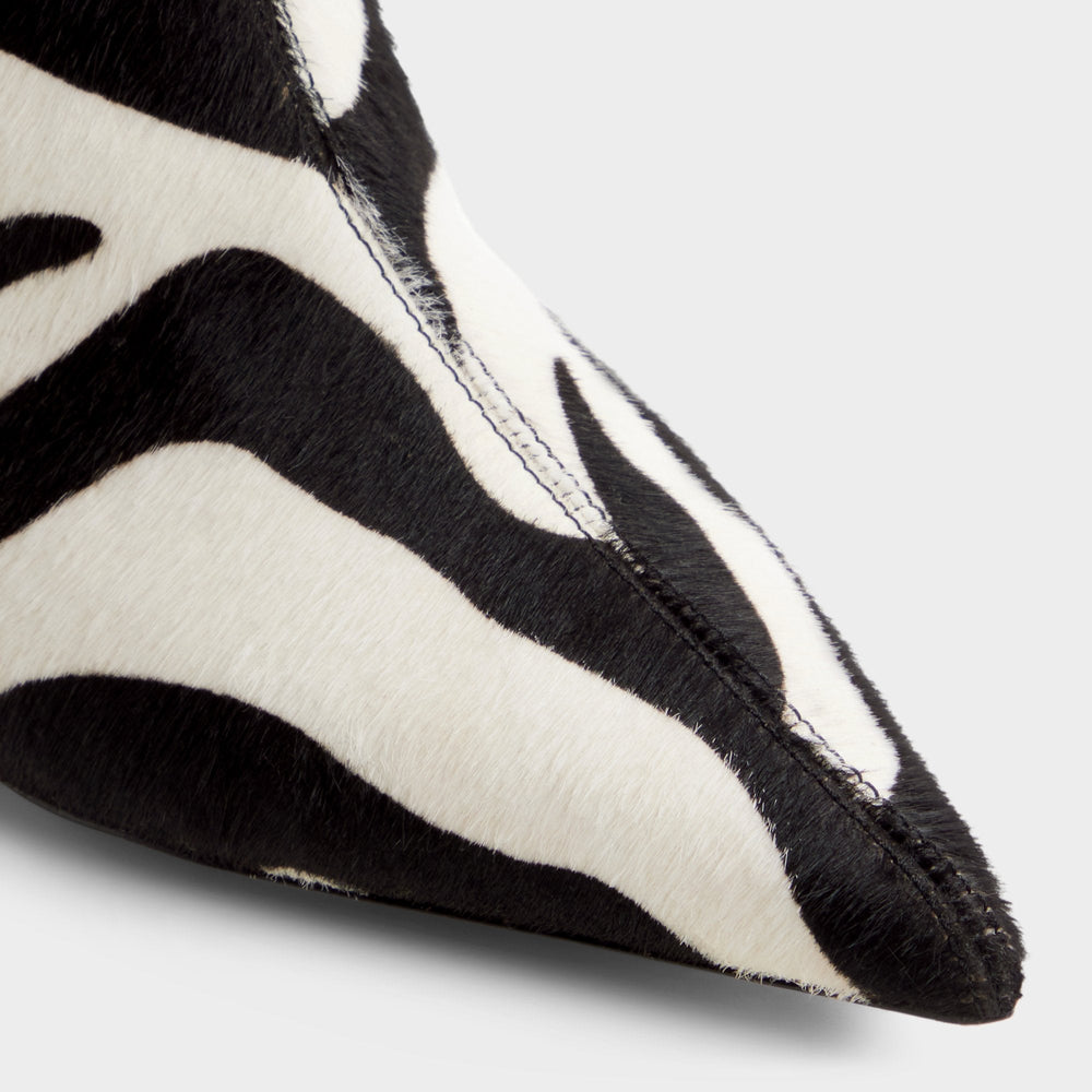 Aldo Gabelia in White Black - Knee-high boot, Kitten heel White/black