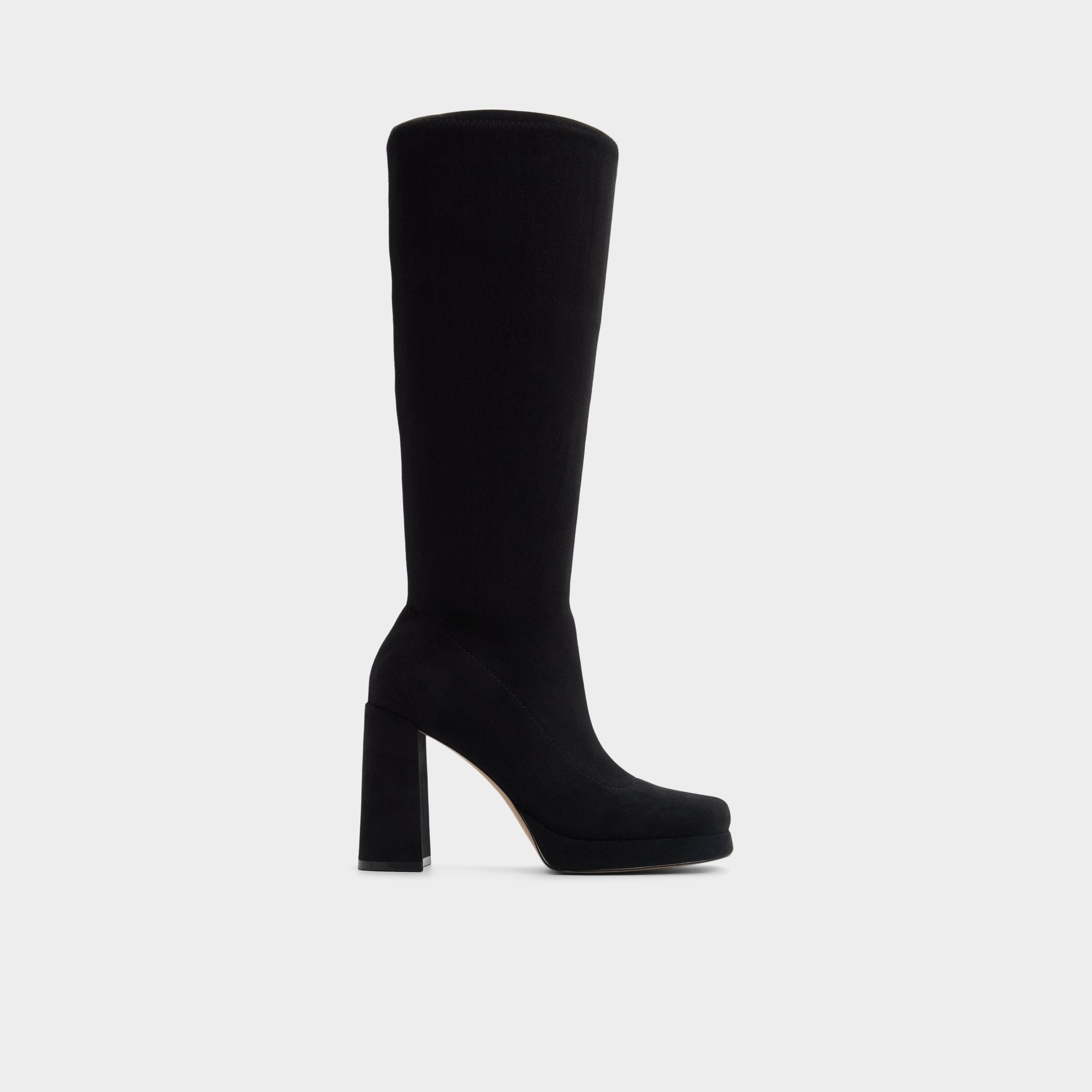 Aldo Gisselle in Black - Knee-high boot, Platform Black