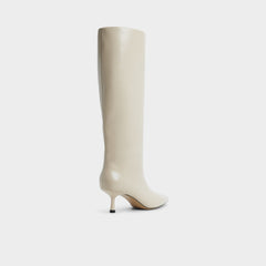 Aldo Selora in Cream 14166956 - Knee-high boot, Stiletto heel Cream