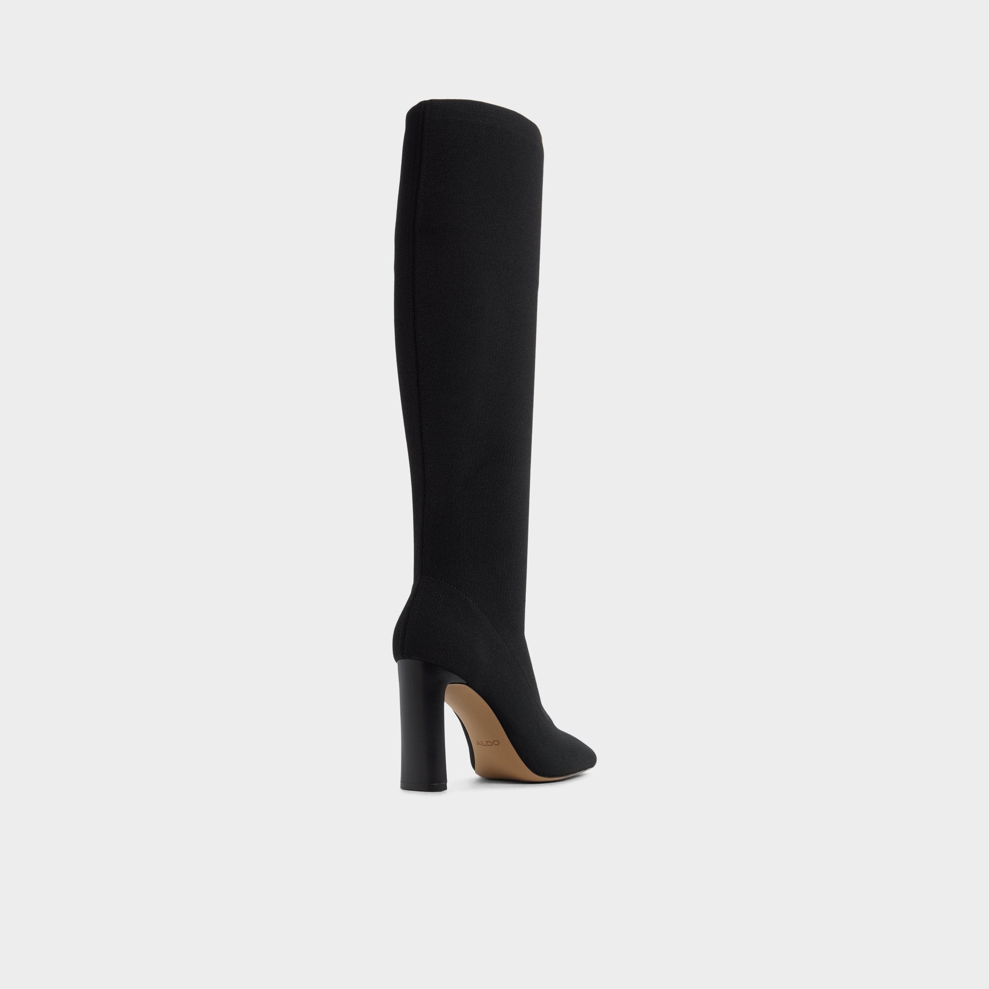 Aldo Lennora in Black - Knee-high boot, Stiletto heel Black
