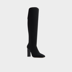 Aldo Lennora in Black - Knee-high boot, Stiletto heel Black
