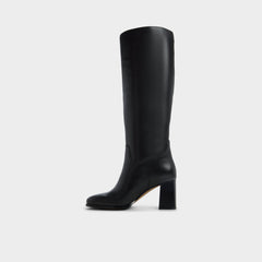 Aldo Elyze in Black - Knee-high boot, Block heel Black