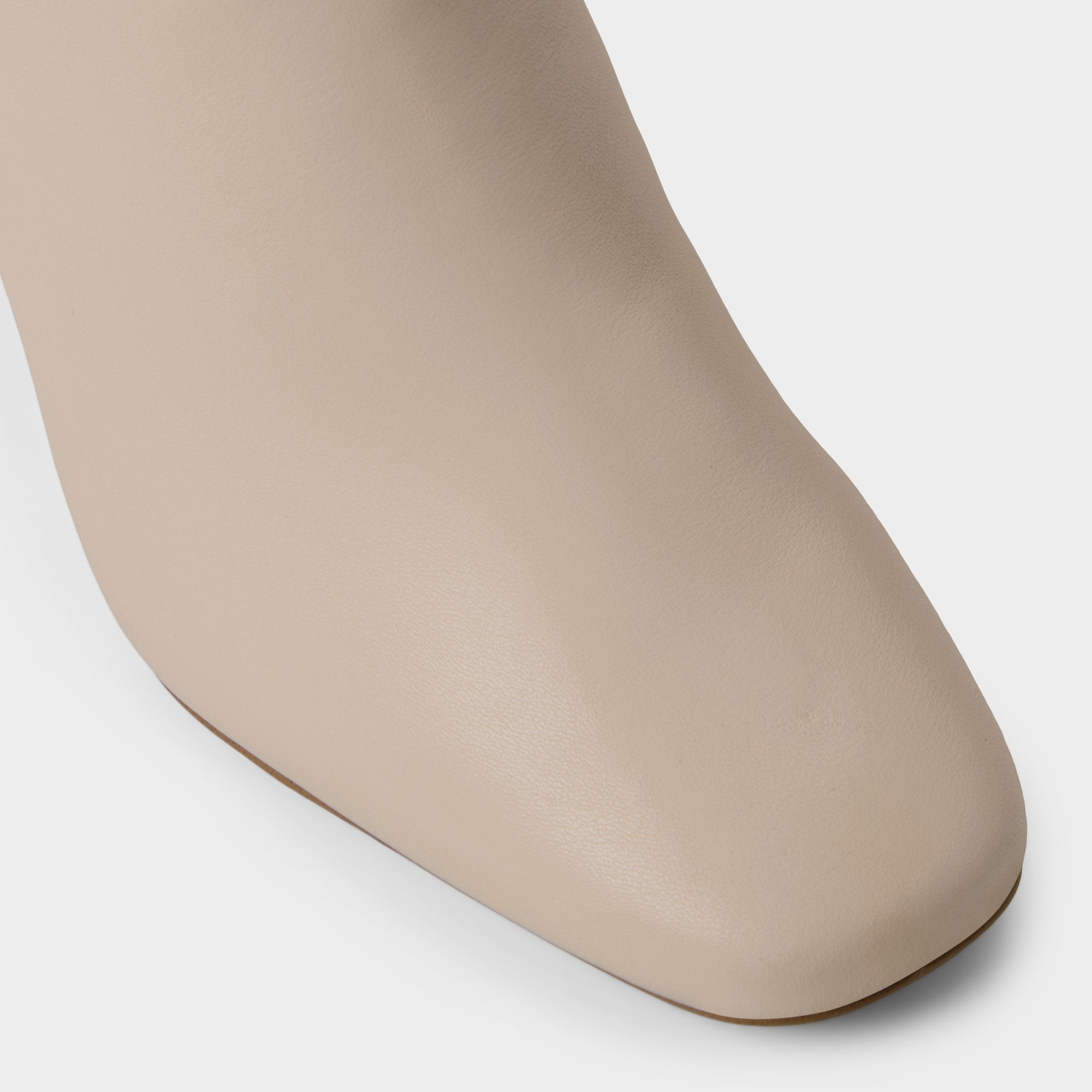 Aldo Helana in Wc Cream - Knee-high boot, Block heel Cream