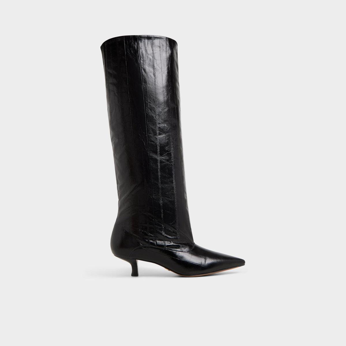 Aldo Everose in Black - Knee-high boot, Kitten heel Black