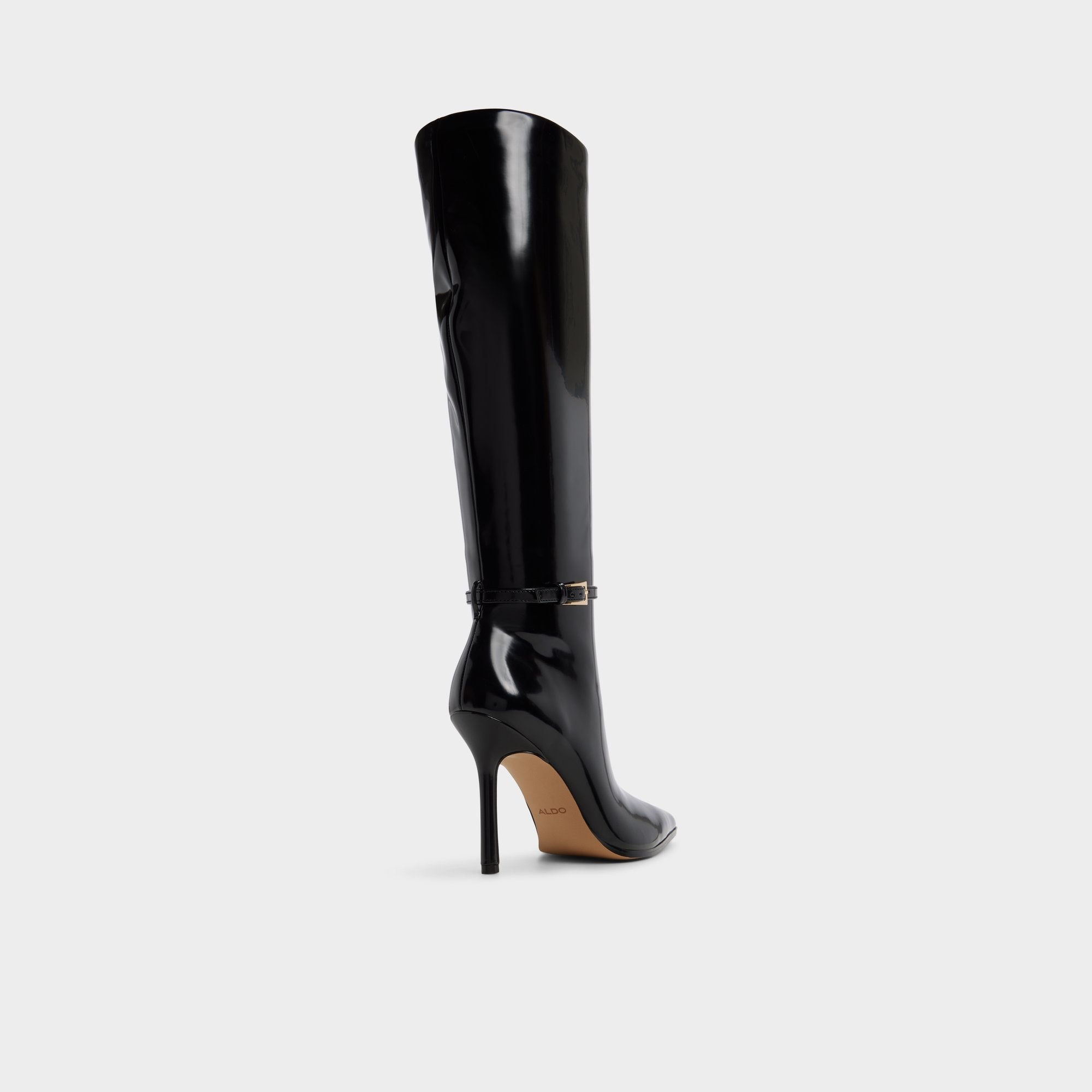 Aldo Maellie in Black - Knee-high boot, Stiletto heel Black