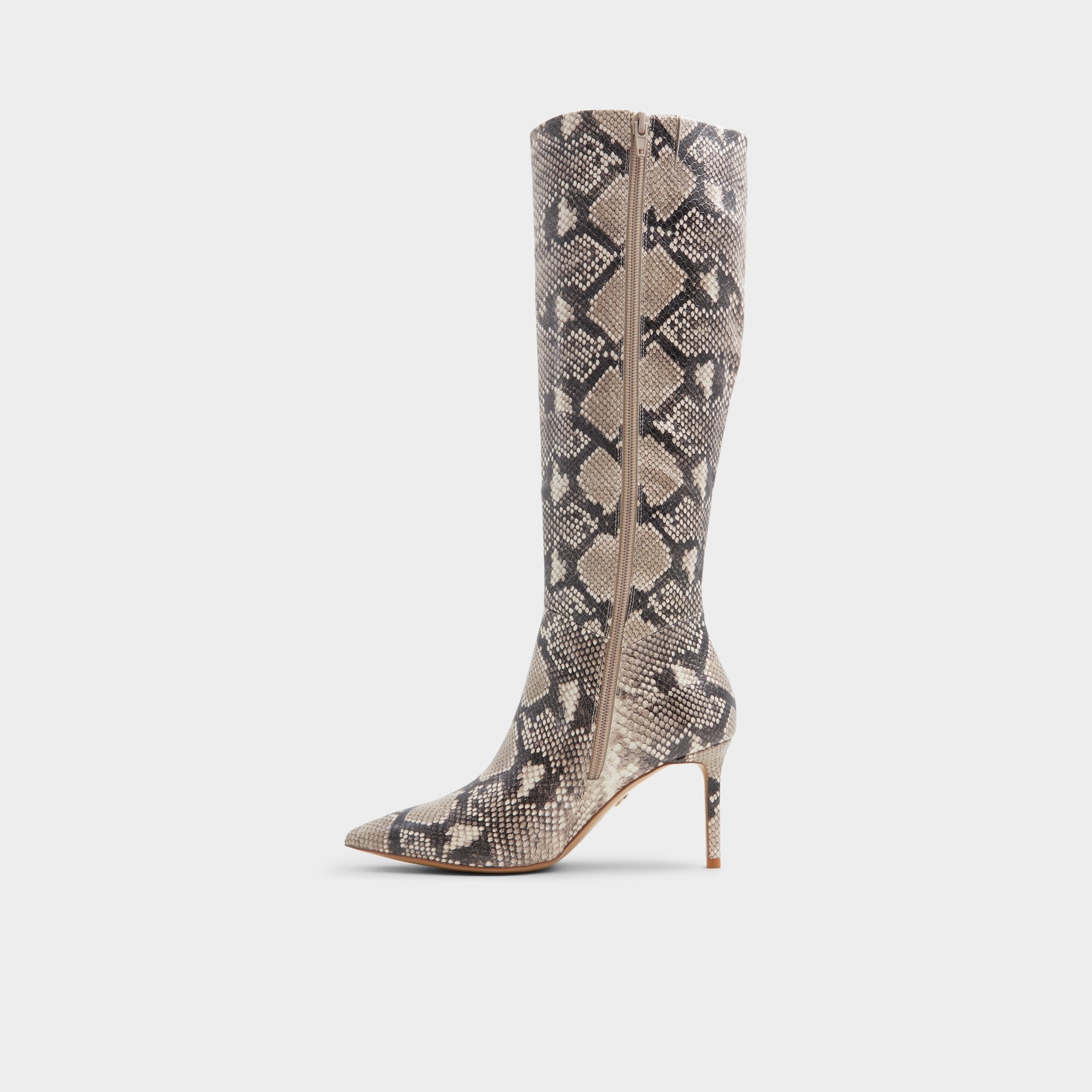 Aldo Laroche Beige Overflow Women's Tall Boots - Knee-high boot, Stiletto heel Beige Overflow