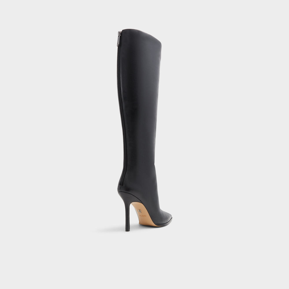Aldo Maybellie Black Women's Tall Boots - Knee-high boot, Black Black