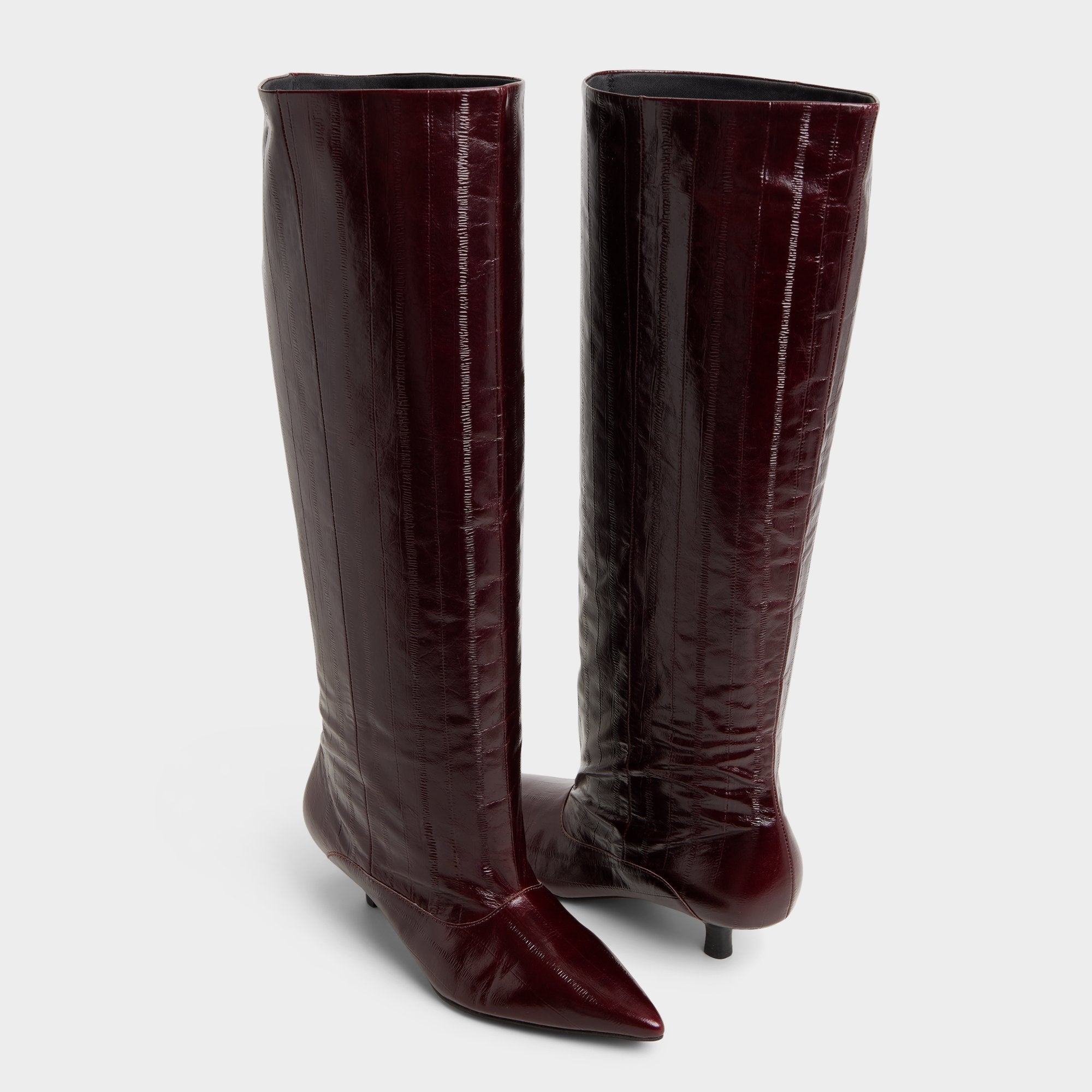 Aldo Everose in Bordo - Knee-high boot, Kitten heel Bordo