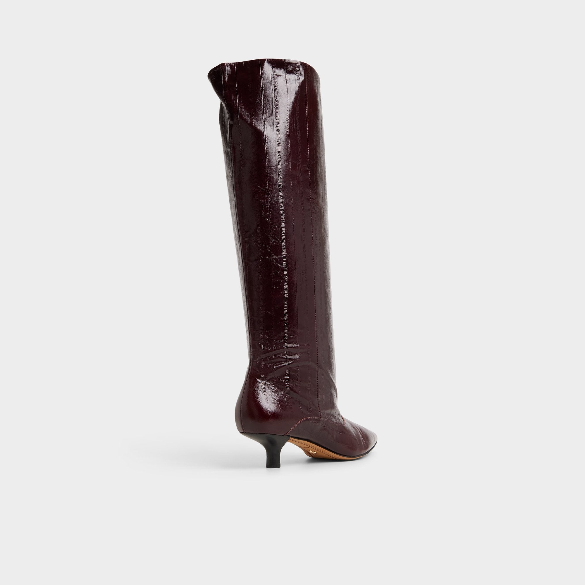 Aldo Everose in Bordo - Knee-high boot, Kitten heel Bordo