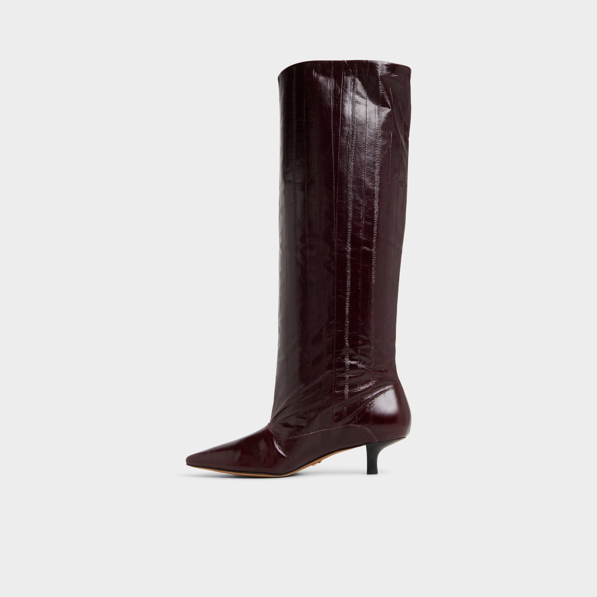 Aldo Everose in Bordo - Knee-high boot, Kitten heel Bordo