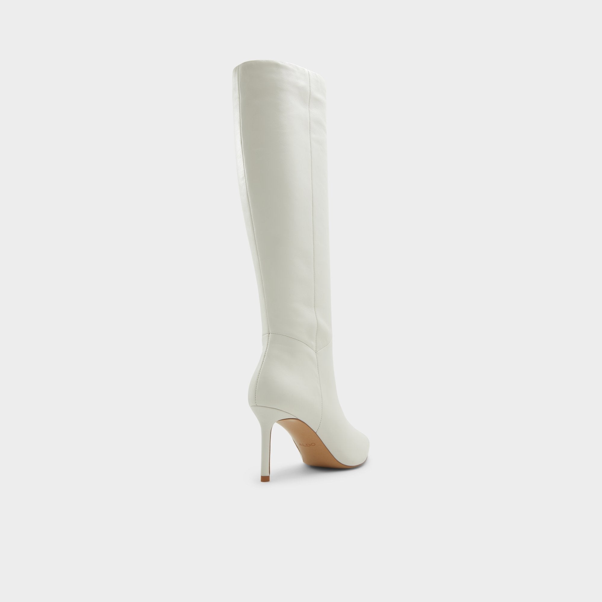 Aldo Laroche-wc White/Bone Women's Tall Boots - Knee-high boot, Stiletto heel White/Bone