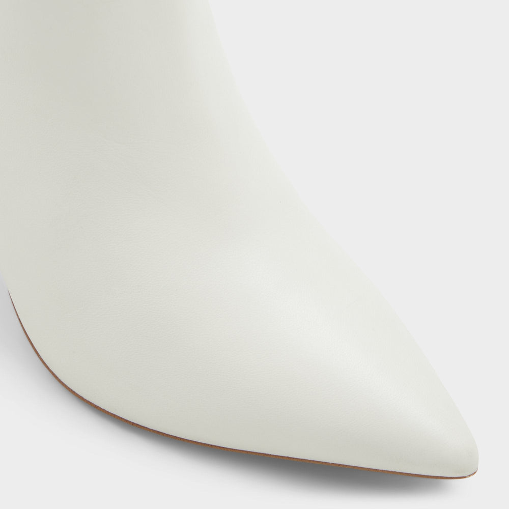 Aldo Laroche-wc White/Bone Women's Tall Boots - Knee-high boot, Stiletto heel White/Bone