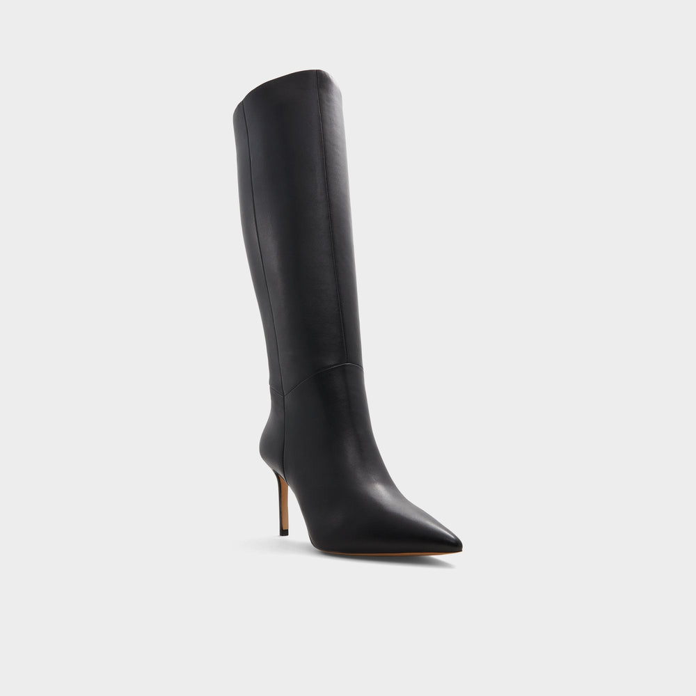Aldo Laroche Black Women's Tall Boots - Knee-high boot, Black Black
