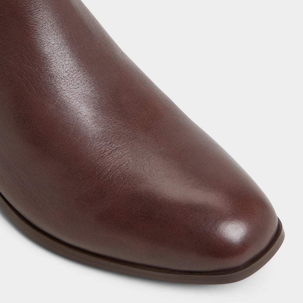 Aldo Verity in Dark Brown - Chelsea boot, Block heel Dark brown