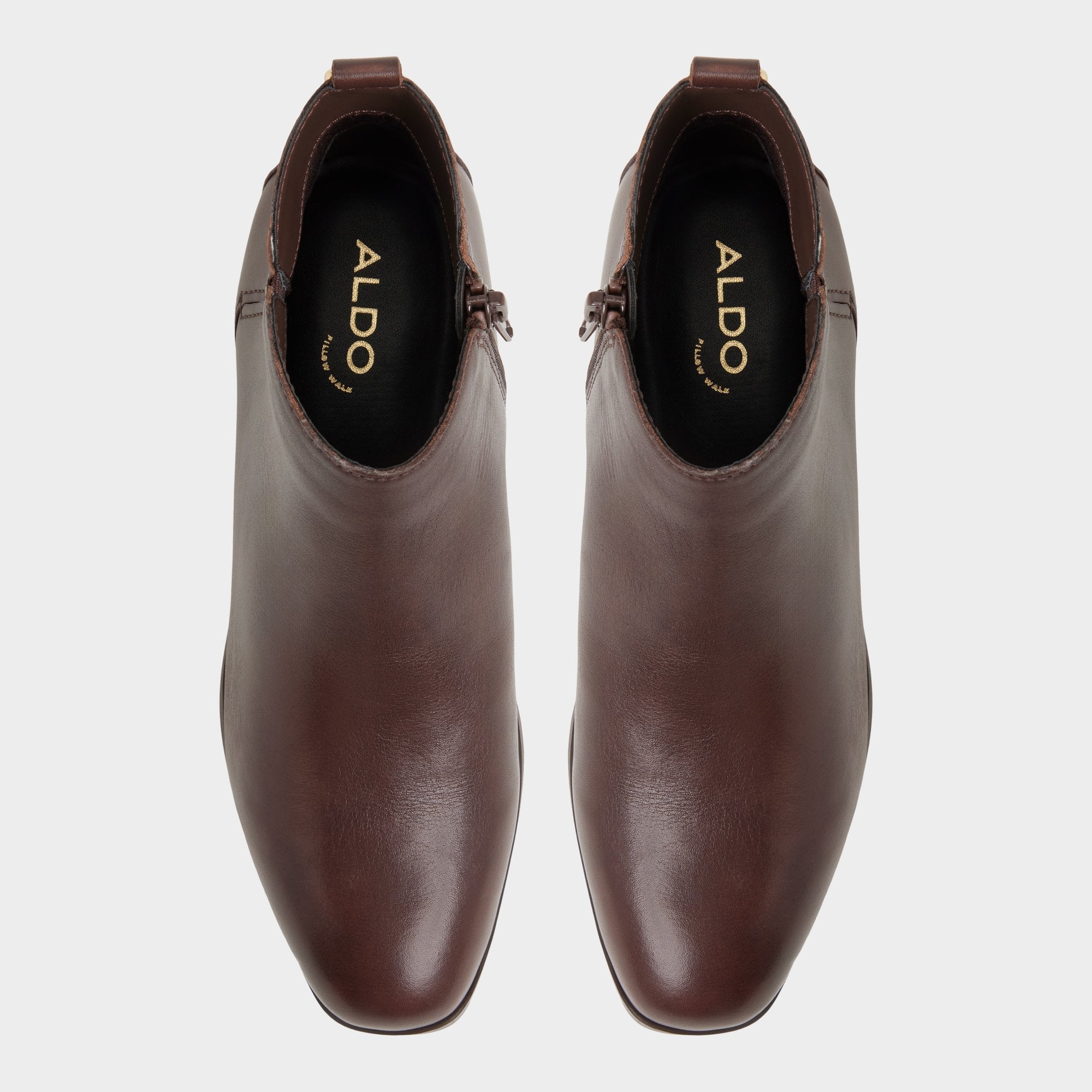 Aldo Verity in Dark Brown - Chelsea boot, Block heel Dark brown