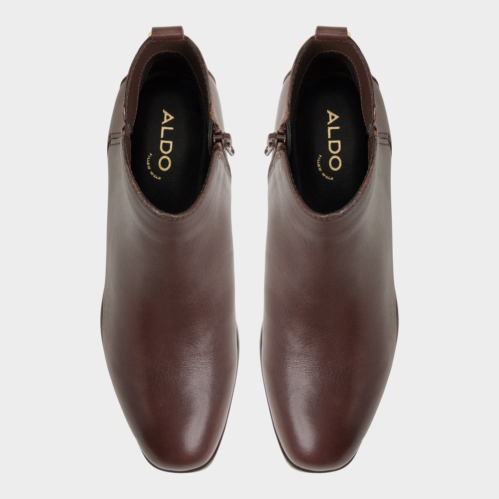 Aldo Verity in Dark Brown - Chelsea boot, Block heel Dark brown