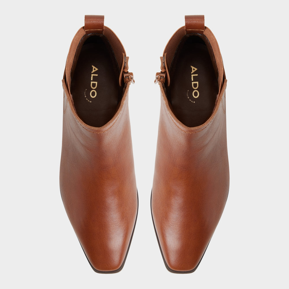 Aldo Raneldar in Medium Brown - Chelsea boot, Block heel Medium brown