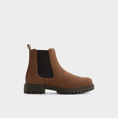 Aldo Adalitlan in Taupe - Chelsea boot, Lug sole Taupe