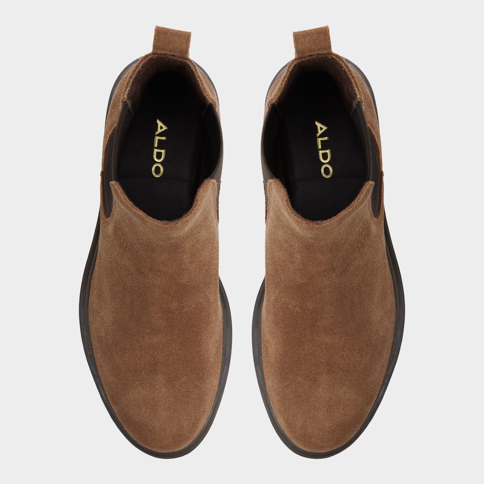 Aldo Adalitlan in Taupe - Chelsea boot, Lug sole Taupe