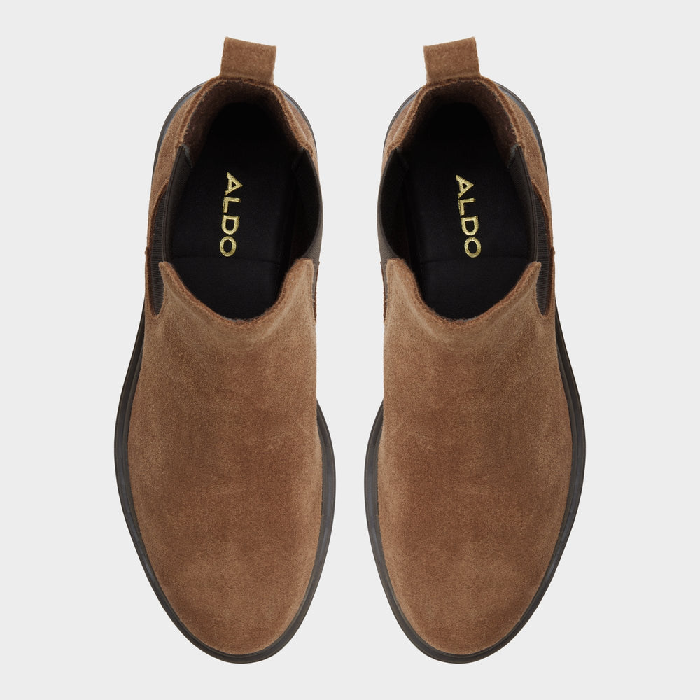 Aldo Adalitlan in Taupe - Chelsea boot, Lug sole Taupe