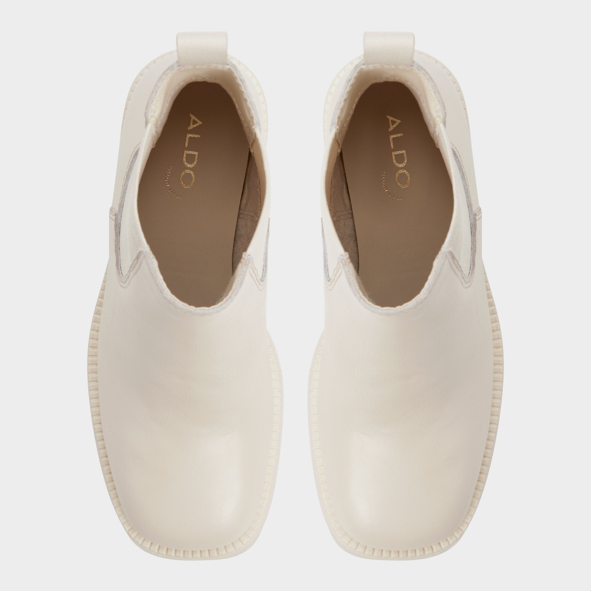 Aldo Anneliese in Other White - Chelsea boot, Lug sole Other white