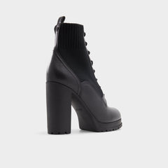 Aldo Rebellious Black Women's Combat boots - Combat ankle boot, Lug sole Black