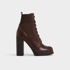 Aldo Rebellious in Other Brown - Combat ankle boot, Lug sole Other brown