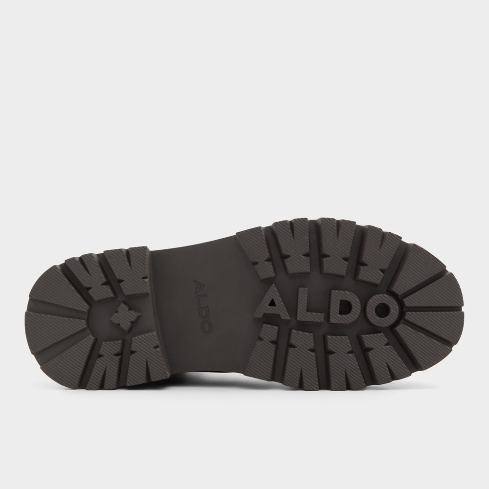 Aldo Talaleryknit Brown Overflow Women's Combat boots - Combat ankle boot, Brown Brown Overflow