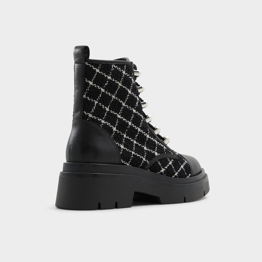 Aldo Marthia in Other Black - Combat ankle boot, Black Other black