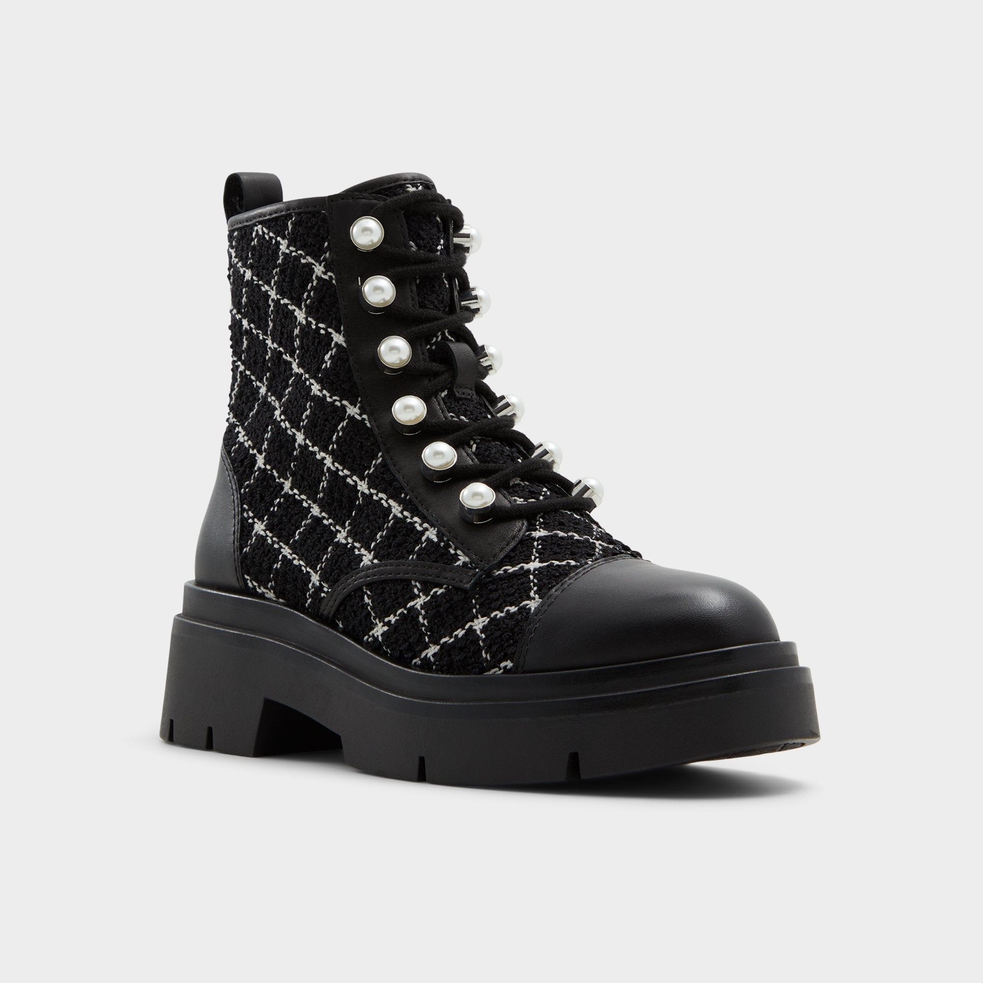 Aldo Marthia in Other Black - Combat ankle boot, Black Other black