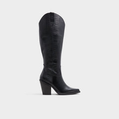 Aldo Nevada-wc Black Women's Western - Western knee-high boot, Black Black