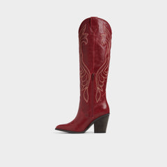 Aldo Alamo Medium Red Women's Western - Western boot Medium red