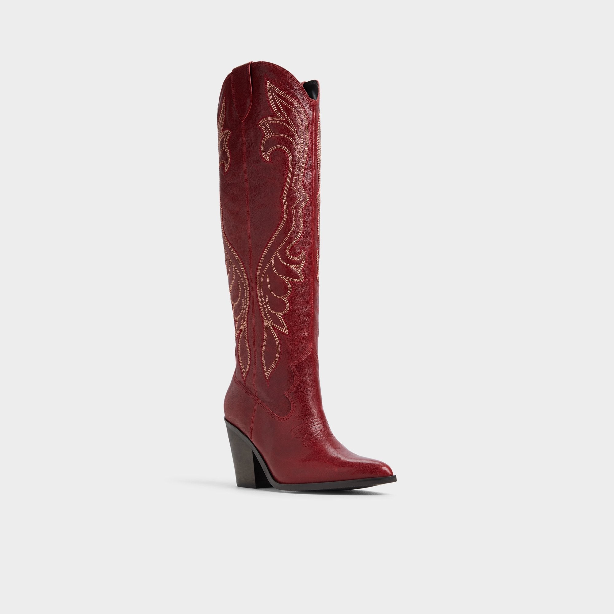 Aldo Alamo Medium Red Women's Western - Western boot Medium red