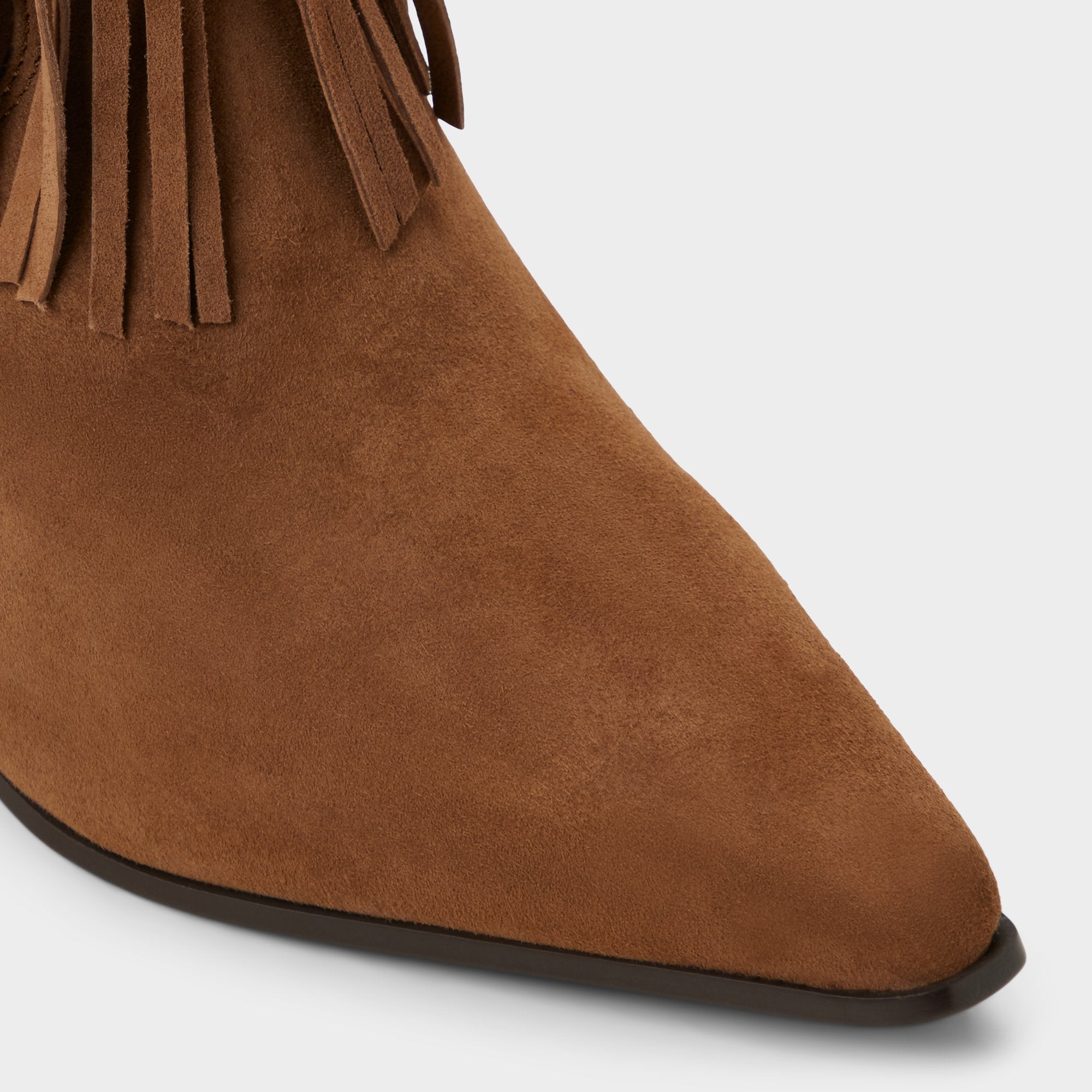 Aldo Jollene in Dark Brown - Western boot, Block heel Dark Brown