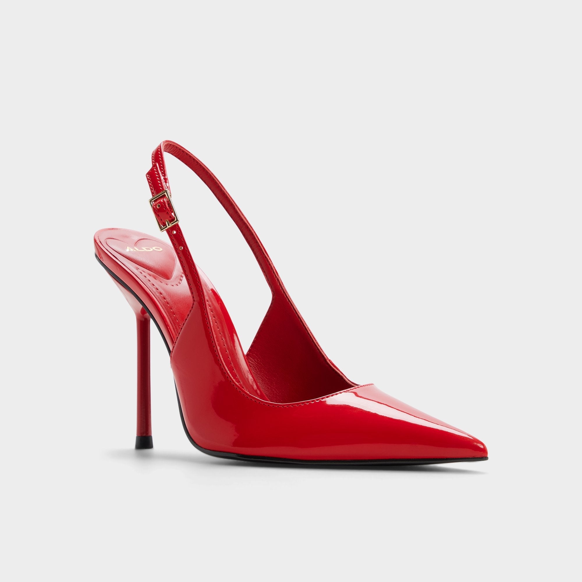 Aldo Serrah in Medium Red - Pump, Stiletto heel Medium red
