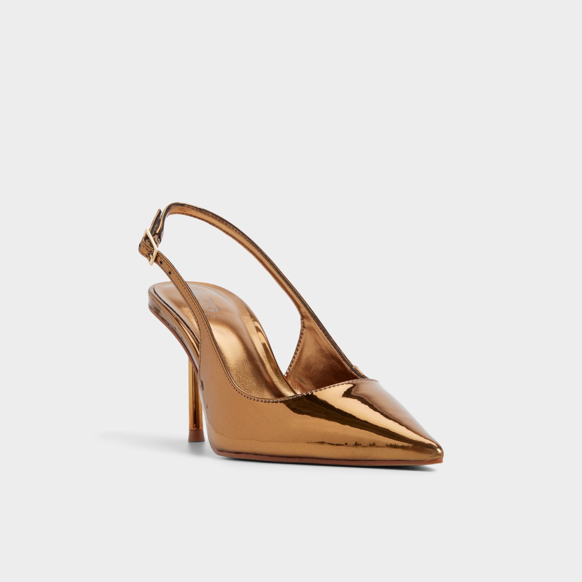 Aldo Seralina in Bronze - Slingback heel, Stiletto heel Bronze