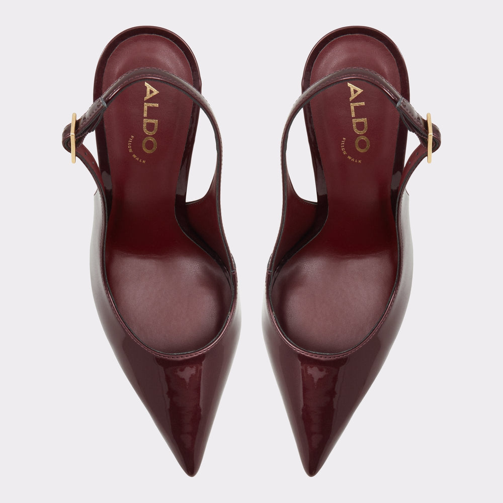 Aldo Stessysling Bordo Women's Slingbacks - Slingback heel, Stiletto heel Bordo