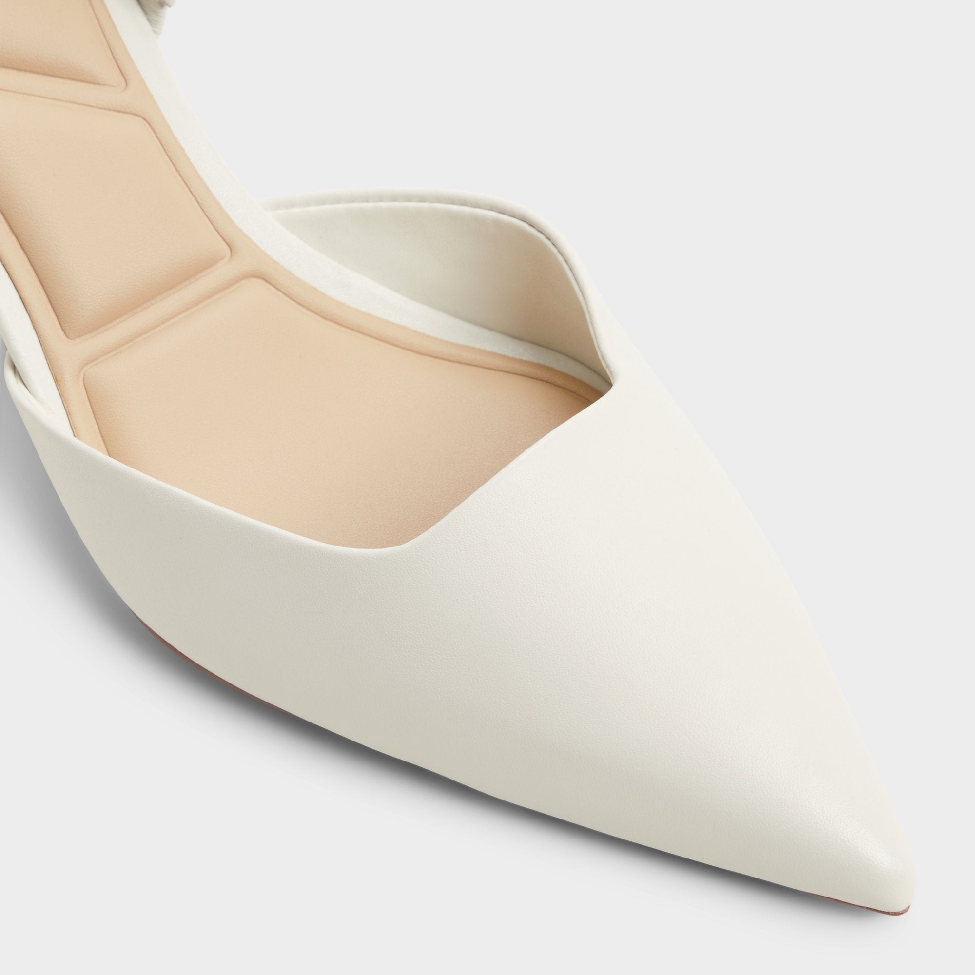 Aldo Gavedessi Open White Women's Kitten heels - Slingback heel, Kitten heel Open White