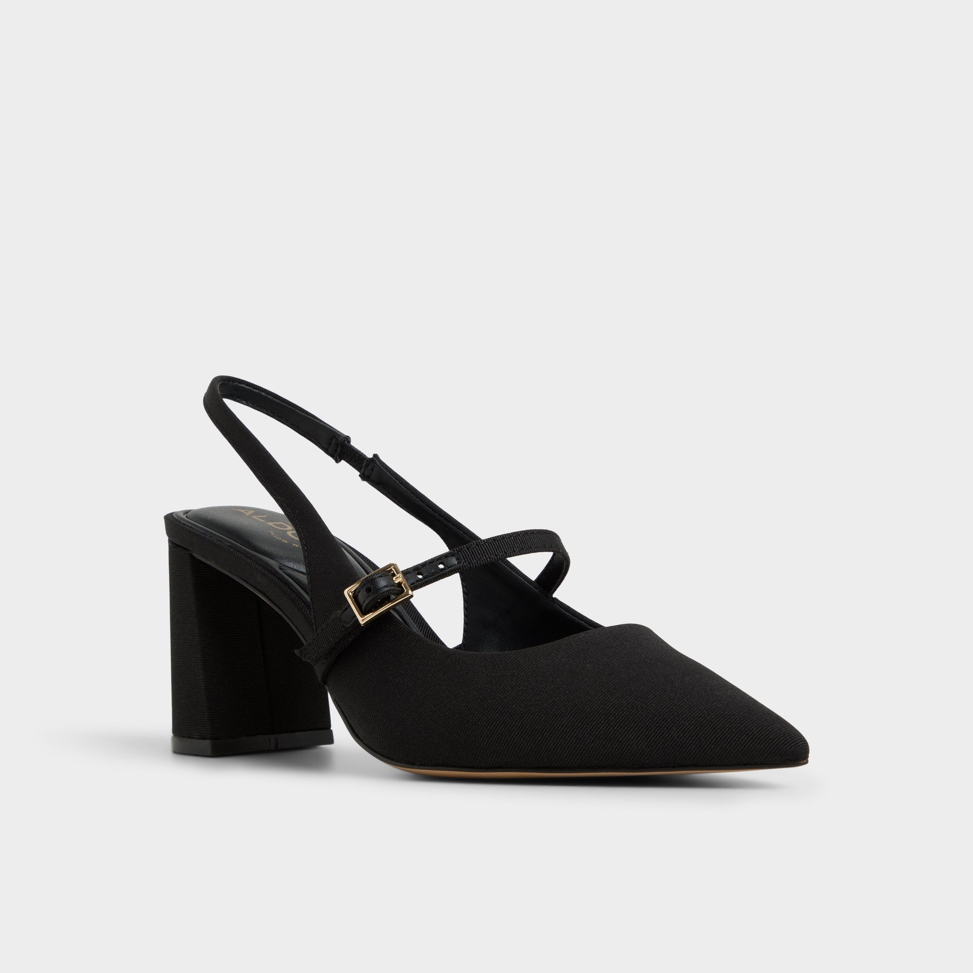 Aldo Vestian in Black 14119843 - Slingback heel, Block heel Black