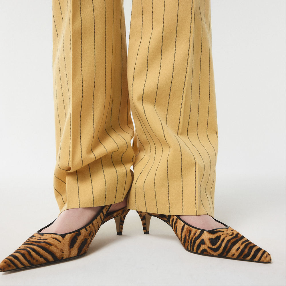 Aldo Leanah in Open Brown - Slingback heel, Kitten heel Open Brown