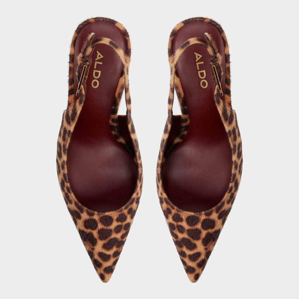 Aldo Syliaa in Black Gold Multi - Slingback heel Black/gold multi