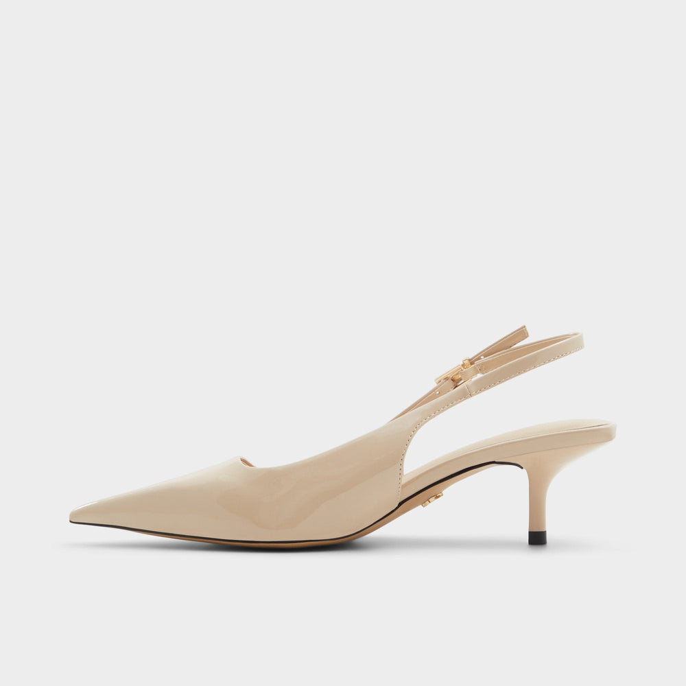 Aldo Josita Medium Beige Women's Kitten heels - Slingback heel, Kitten heel Medium Beige