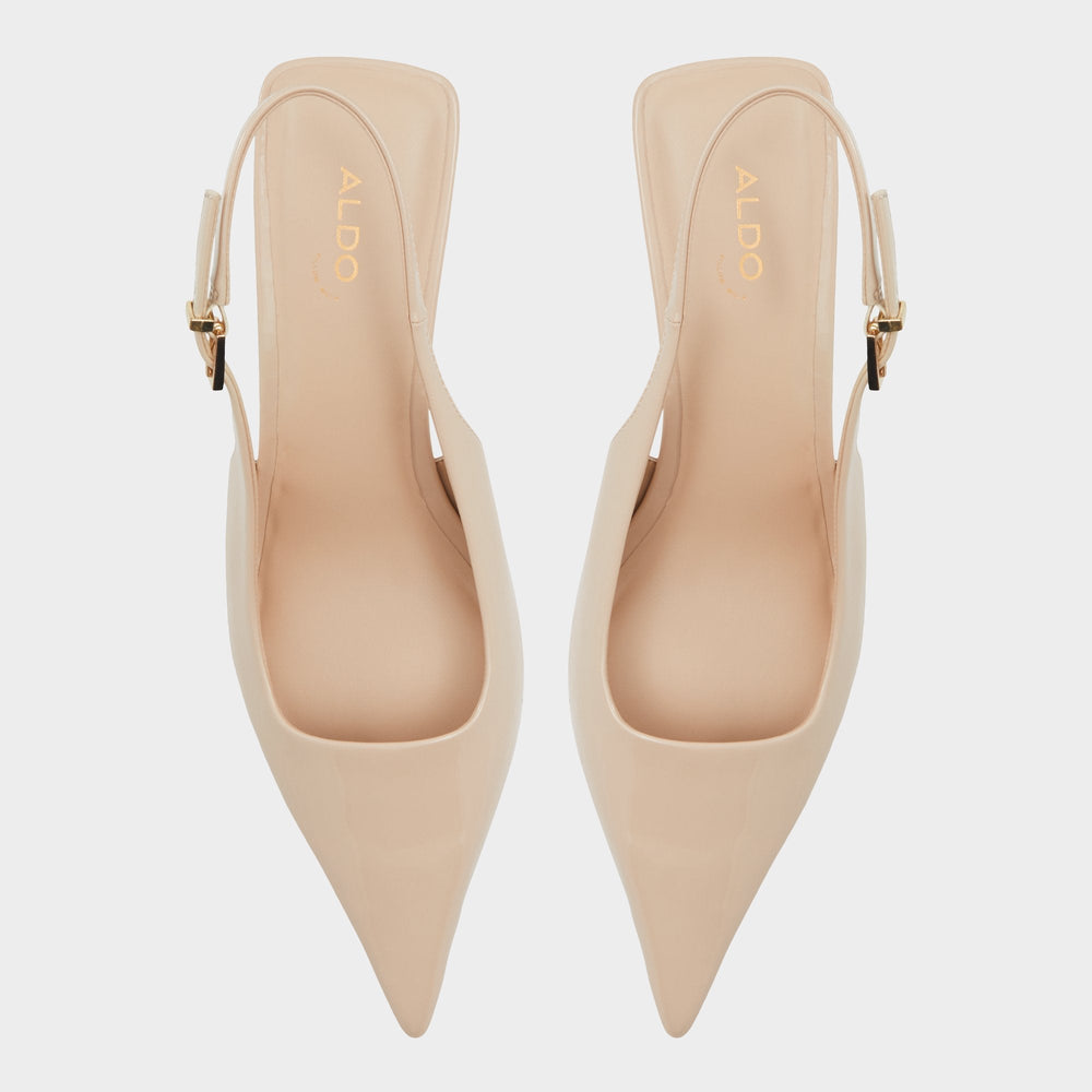 Aldo Josita Medium Beige Women's Kitten heels - Slingback heel, Kitten heel Medium Beige